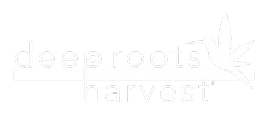 deep roots logo white